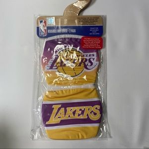 NBA Lakers Adult Face Cover Masks 2 Pack